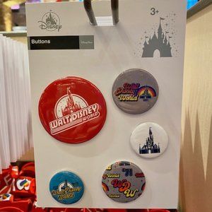 Set of 5 vintage style Disney pins! Brand new with tags